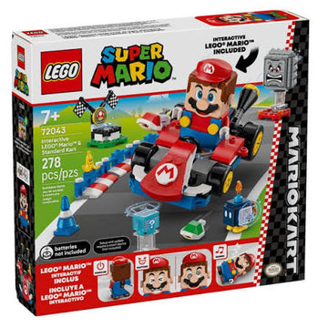 LEGO Super Mario Mario Kart Interactive Mario & Standard Kart 72043