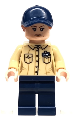 LEGO MINIFIG Jurassic World Park Worker jw045