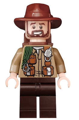 LEGO MINIFIG Jurassic World Sinjin Prescott jw054