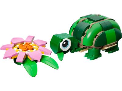 LEGO Creator 3 in 1 Turtle with a Water Lily Flower 31377