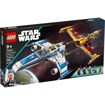 LEGO Star Wars Ahsoka New Republic E-wing vs. Shin Hati's Starfighter 75364