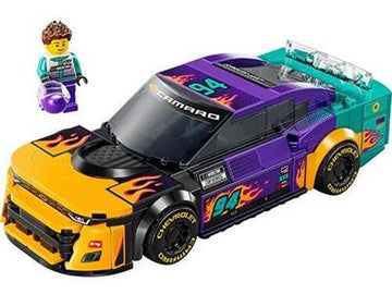PRE-LOVED LEGO Speed Champions Nascar Next Gen Chevrolet Camaro ZL1 76935 (No Box)