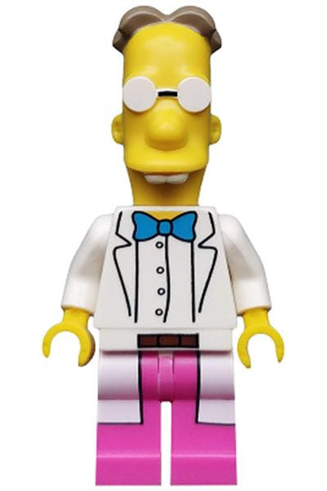 LEGO MINIFIG Minifigure Series Professor Frink sim035