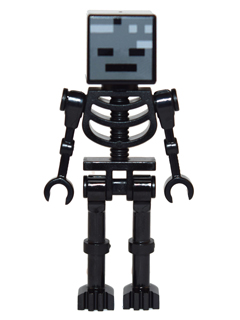 LEGO MINIFIG Minecraft Wither Skeleton min025