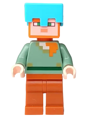 LEGO MINIFIG Minecraft Alex min062