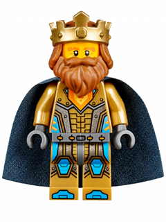 LEGO MINIFIG Nexo Knights King Halbert nex014