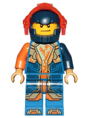 LEGO MINIFIG Nexo Knights Clay Moorington nex134