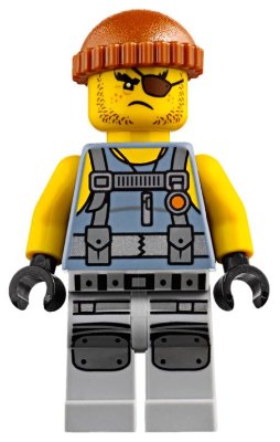 LEGO MINIFIG The LEGO Ninjago Movie Shark Army Thug njo0380