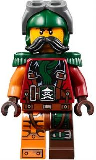 LEGO MINIFIG Ninjago Flintlocke njo0197