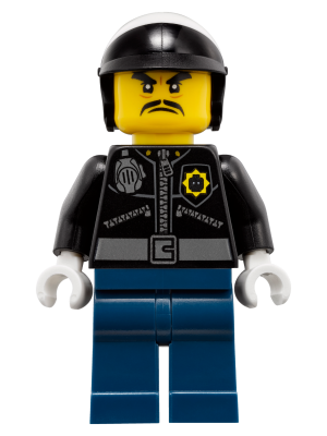 LEGO MINIFIG The LEGO Ninjago Movie Officer Toque njo357