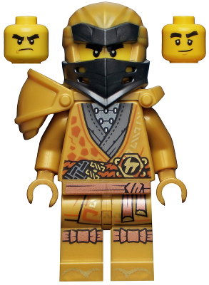 LEGO MINIFIG Ninjago Cole - Pearl Gold Robe njo0651