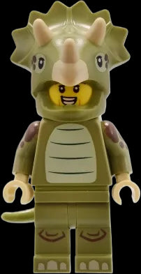 LEGO MINIFIG Minifigure Series Triceratops Costume Fan col431