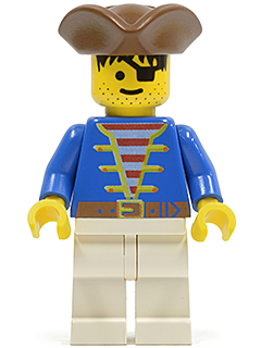 LEGO MINIFIG Pirates Pirate First Mate Rummy pi009