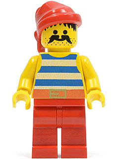 LEGO MINIFIG Pirates Pirate pi076