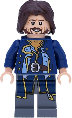 LEGO MINIFIG Pirates of the Caribbean Admiral Norrington poc005
