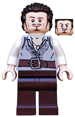 LEGO MINIFIG Pirates of the Caribbean Will Turner poc026
