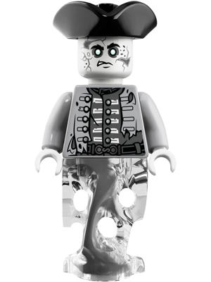 LEGO MINIFIG Pirates of the Caribbean Officer Santos poc040