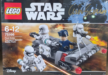 LEGO Star Wars First Order Transport Speeder Battle Pack 75166 (Signed by Designer)