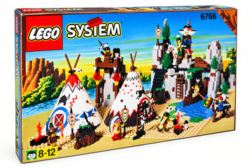 LEGO Western Indians Rapid River Village 6766