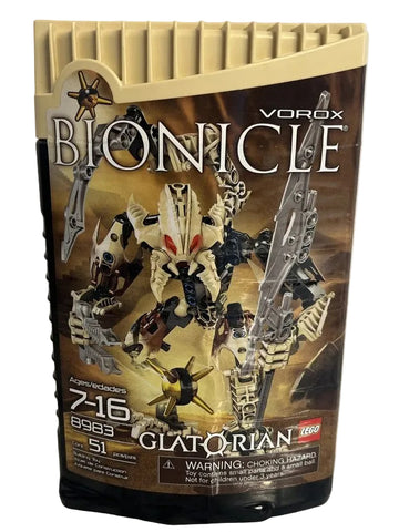 PRE-LOVED LEGO Bionicle Glatorian Vorox 8983