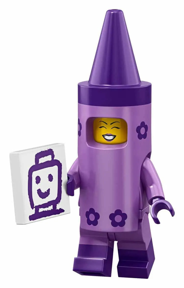 LEGO MINIFIG Crayon Girl, The LEGO Movie 2 coltlm2-5