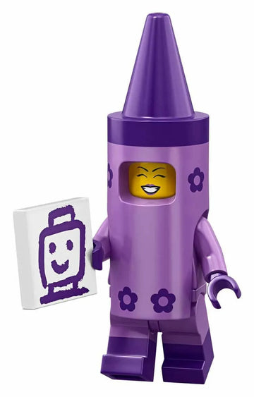 LEGO MINIFIG Crayon Girl, The LEGO Movie 2 coltlm2-5