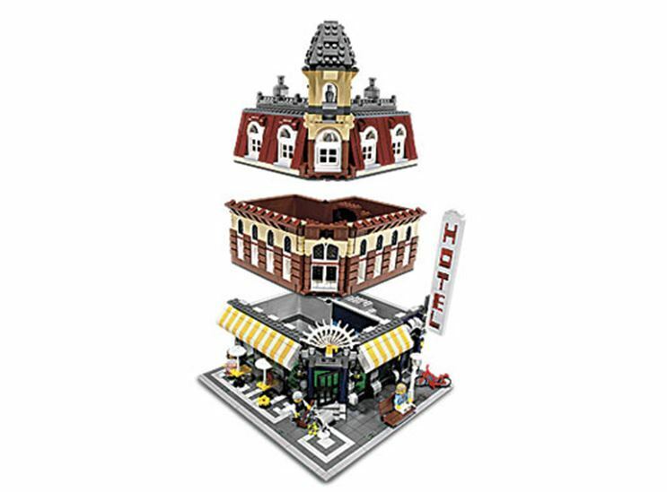 Cafe corner lego fashion set