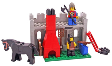 PRE-LOVED LEGO Castle Lion Knights Blacksmith Shop 6040