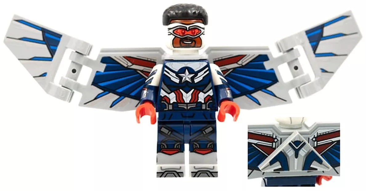 LEGO MINIFIG Captain America, Marvel Studios, Series 1 colmar-5