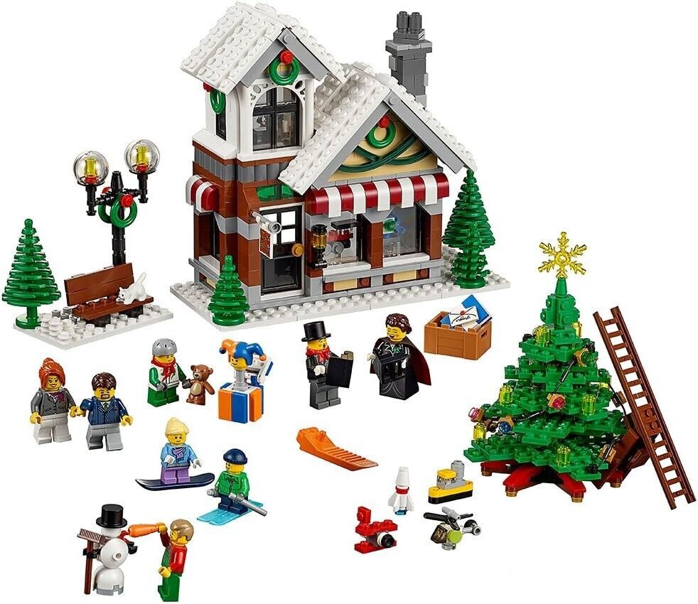 PRE-LOVED LEGO Christmas Winter Toy Shop 10249 (No Box)