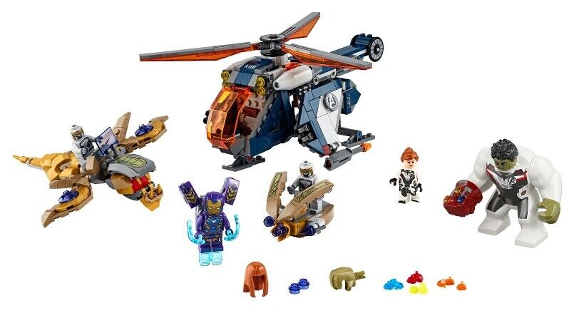 LEGO Marvel Super Heroes Avengers Endgame Hulk Helicopter Drop 76144