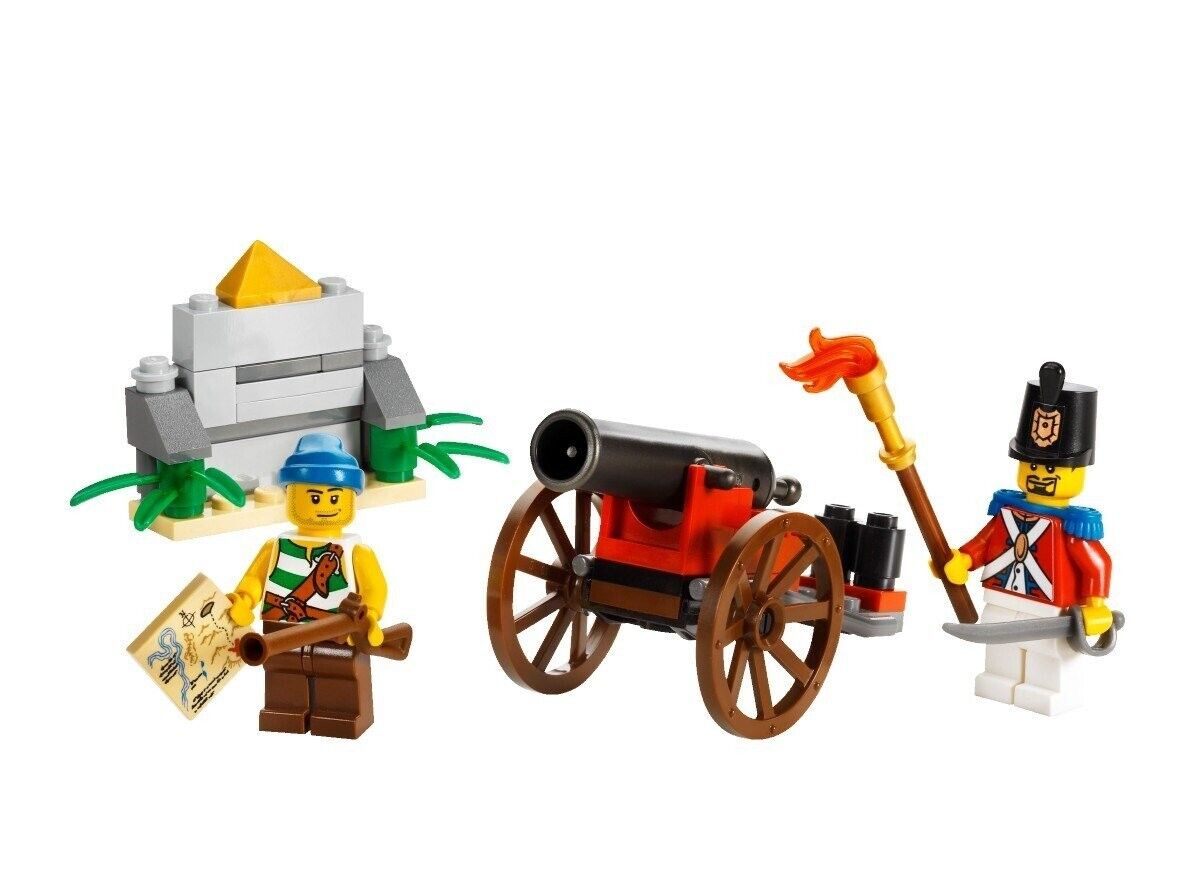 PRE-LOVED LEGO Pirates Cannon Battle 6239 (No Box)