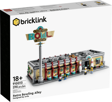 LEGO BRICKLINK Designer Program Retro Bowling Alley 910013