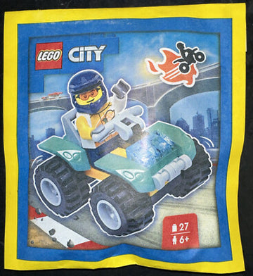 LEGO POLYBAG City Stuntman with Quad Bike 952308