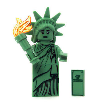 LEGO MINIFIG Lady Liberty, Series 6 col06-4