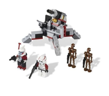PRE-LOVED LEGO Star Wars Elite Clone Trooper & Commando Droid Battle Pack 9488 (No Box)