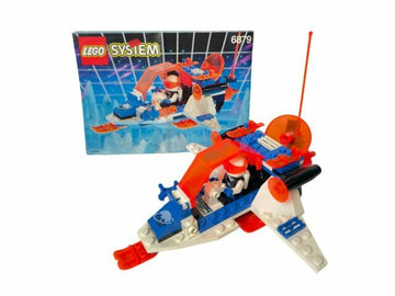 PRE-LOVED LEGO Space Ice Planet 2002 Blizzard Baron 6879 (No Box)