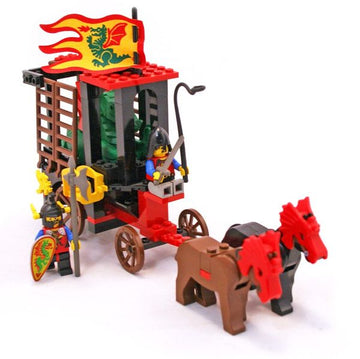 PRE-LOVED LEGO Dragon Knights Dragon Wagon 6056 (No Box or instructions)