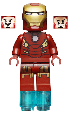 LEGO MINIFIG Marvel Super Heroes Iron Man Mark 7 Armor sh0036