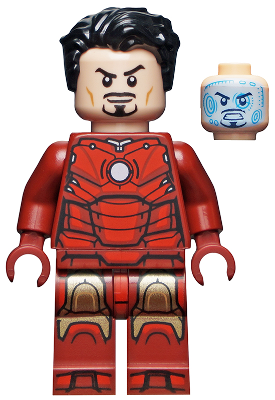 LEGO MINIFIG Marvel Super Heroes Iron Man Mark 3 Armor sh0739