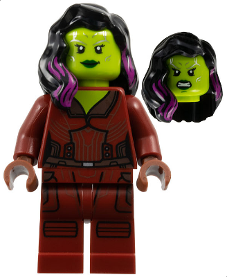LEGO MINIFIG Marvel Super Heroes Gamora sh0976