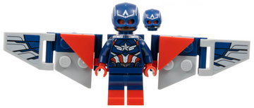 LEGO MINIFIG Marvel Super Heroes Captain America (Sam Wilson) sh1003s
