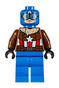 LEGO MINIFIG Marvel Super Heroes Pilot Captain America sh0374