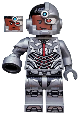 LEGO MINIFIG DC Super Heroes Cyborg sh0436