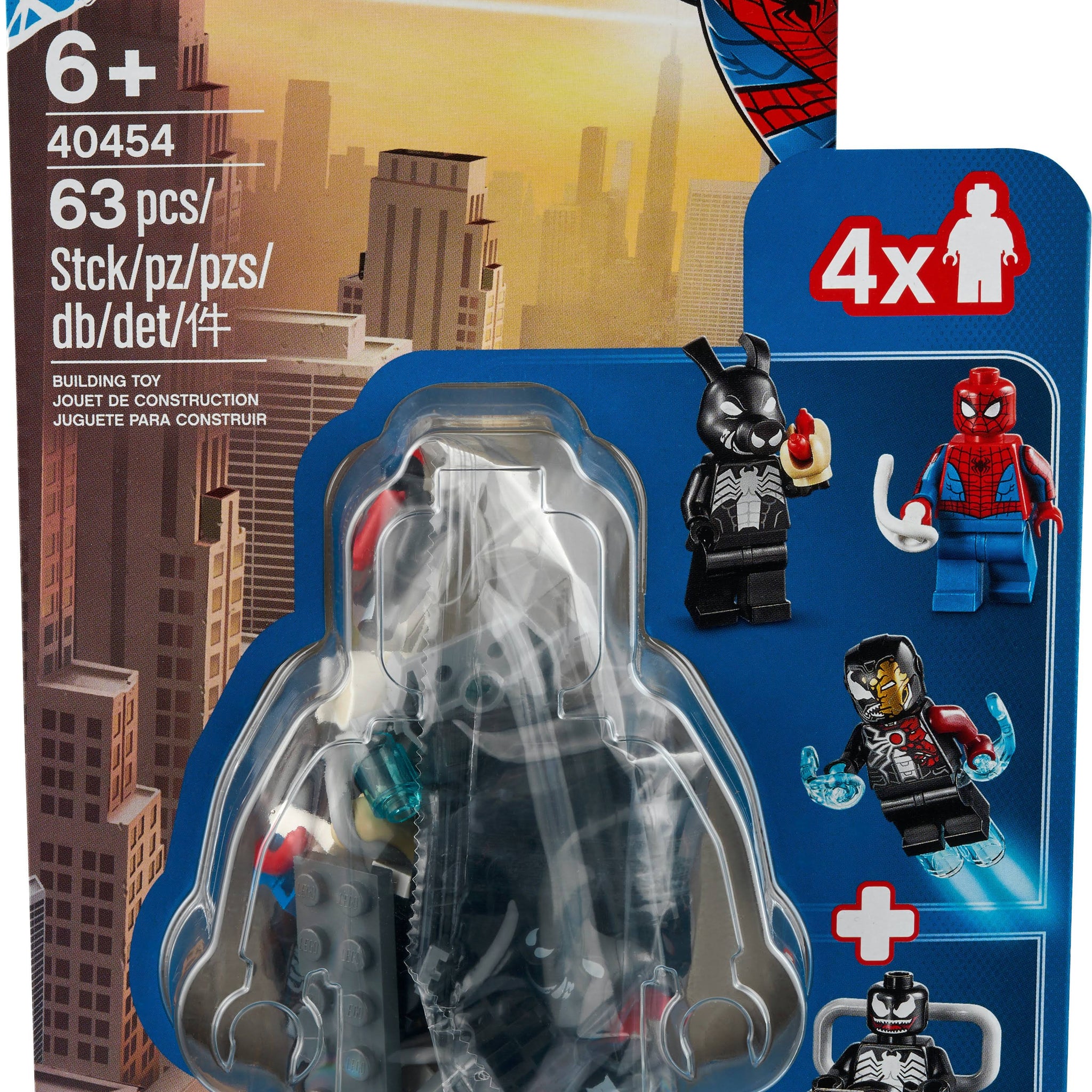 LEGO Spider-Man versus Venom and Iron Venom 40454