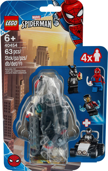 LEGO Spider-Man versus Venom and Iron Venom 40454