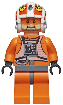 LEGO MINIFIG Star Wars Jek Porkins sw0372