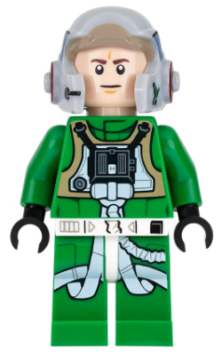 LEGO MINIFIG Star Wars Rebel A-wing Pilot sw0819