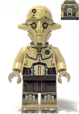 LEGO MINIFIG Star Wars Professor Huyang  sw1299