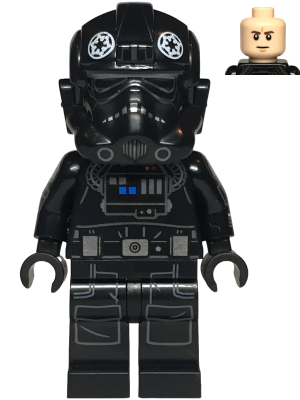 LEGO MINIFIG Star Wars Imperial TIE Interceptor Pilot sw1331